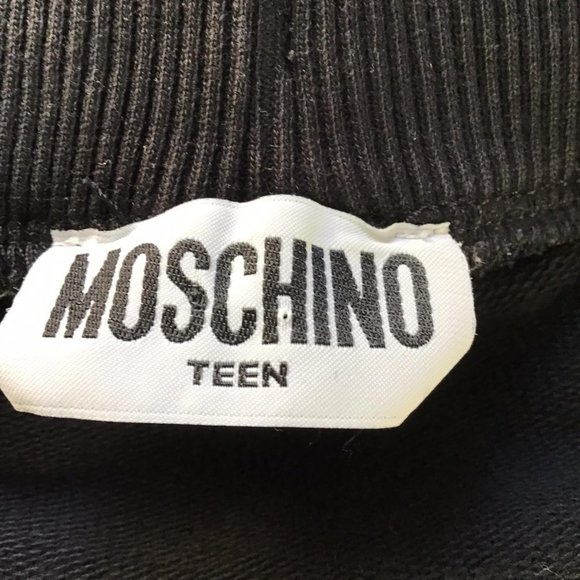 Moschino Teen black & white mini skirt / XS-S - Picture 2 of 8